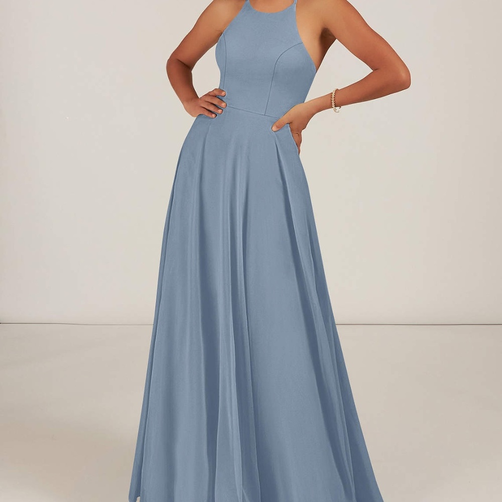 Azazie Celyn Dusty Blue